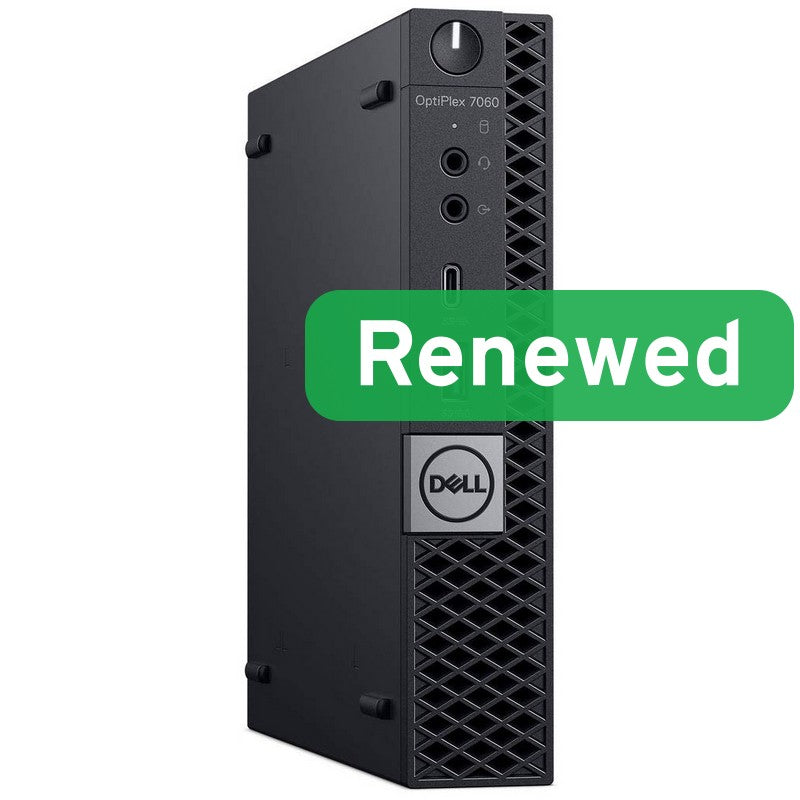 DELL Renewed Grade A — OptiPlex 7060 Micro, Intel Core i5, i5‑8500T, 16 GB