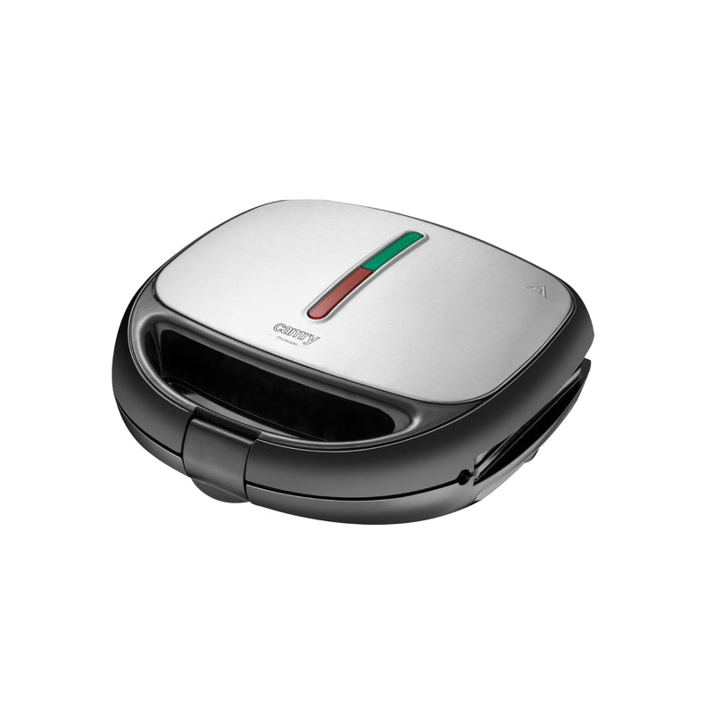 Camry CR 3057 — Sandwich maker 6 in 1, 1200 W, Number of plates 6, Black/Silver