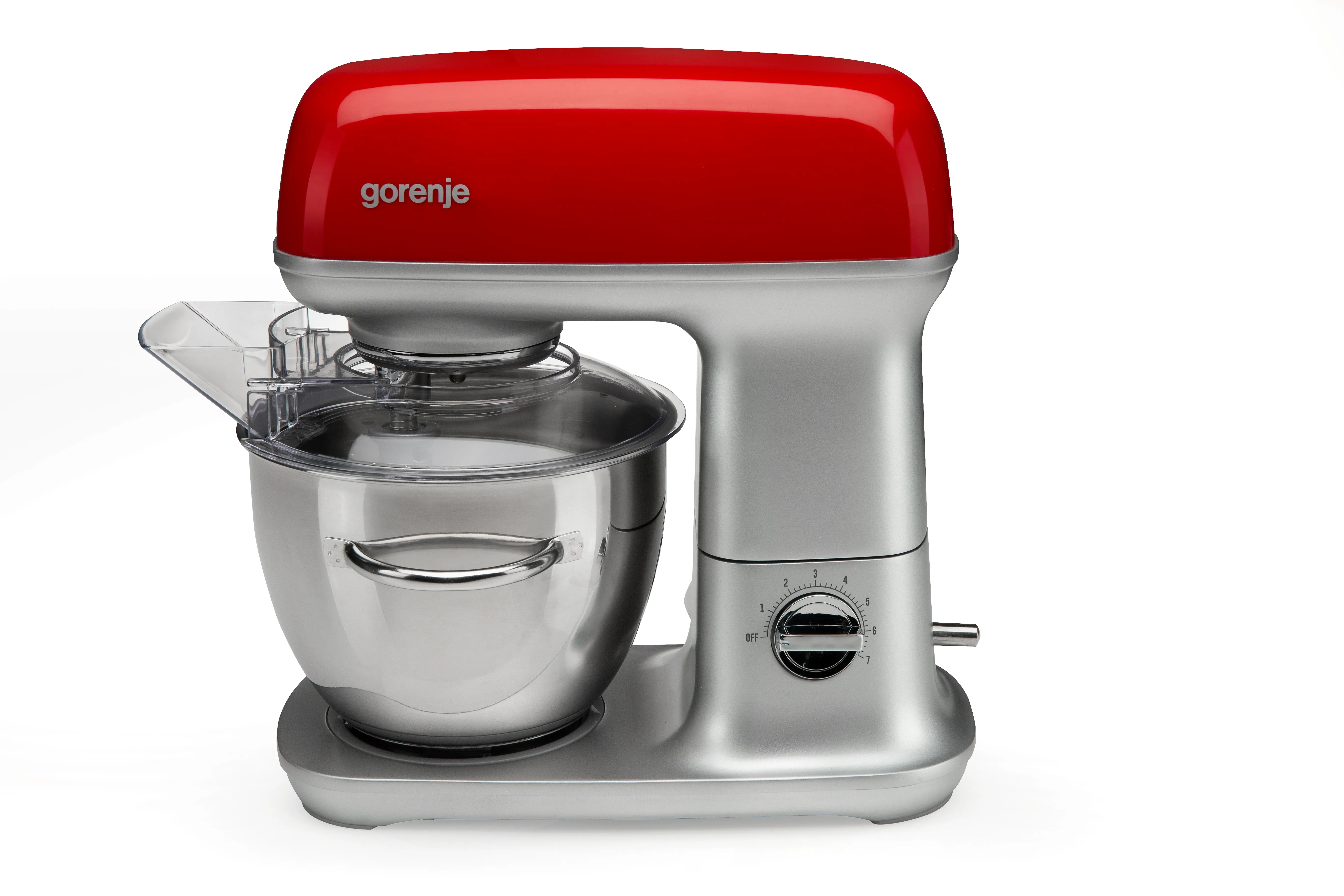 Gorenje MMC1000RLR — Kitchen machine, 1000 W, Number of speeds 7, Bowl capacity 4.5 L