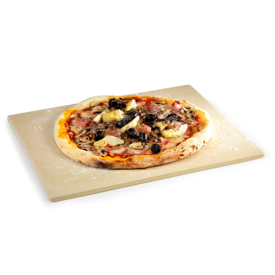 Barbecook BC-ACC-7127 — Dynamic Core Pizza Stone Made of Refractory Clay, 43 x 35 x 1.2 cm (per 4 pcs)