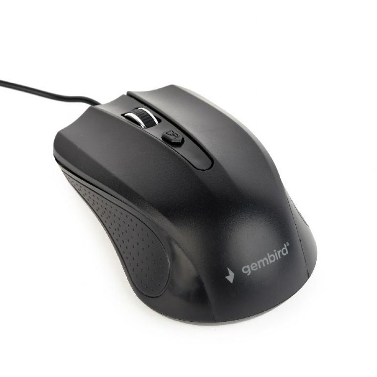 Gembird MUS-4B-01, Optical Mouse, USB, Black