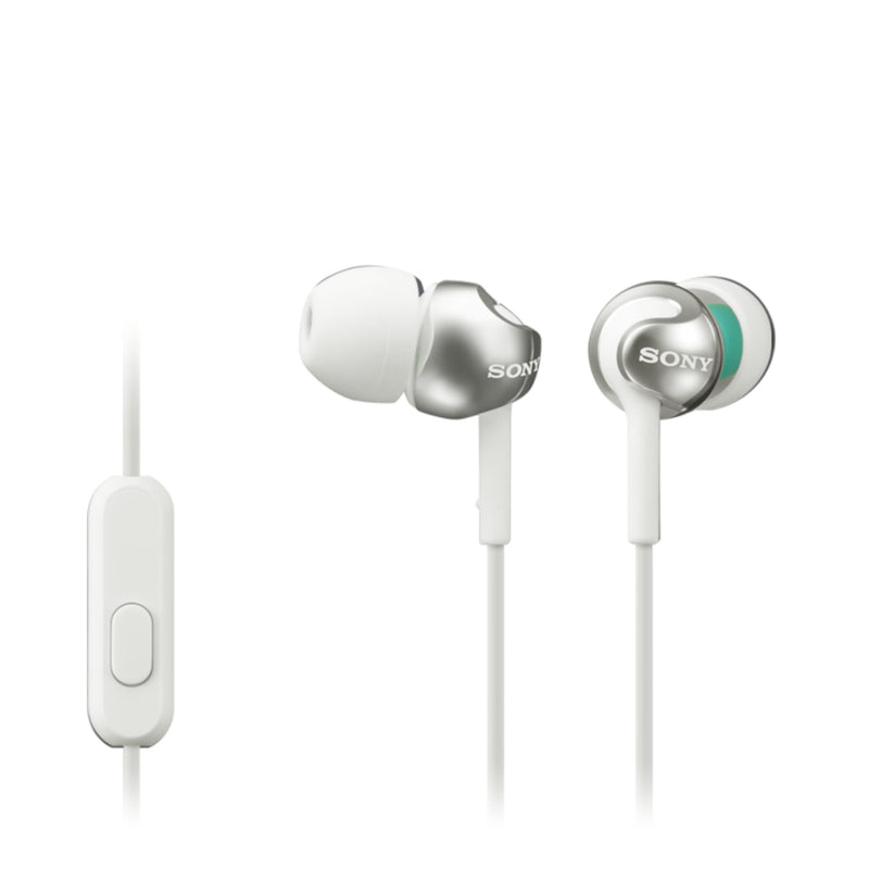 Sony MDR-EX110AP, In-ear, White