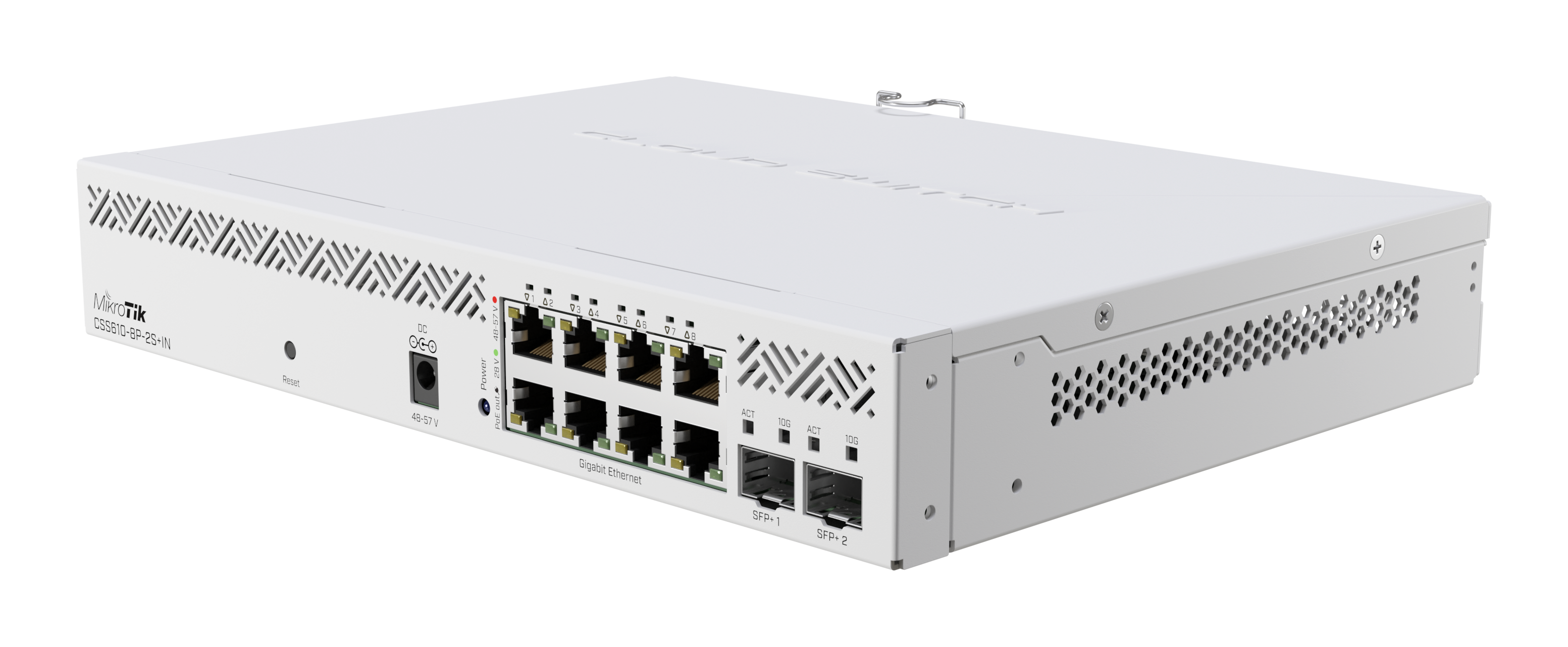 MikroTik CSS610-8P-2S+IN — Cloud Router Switch, Rack Mountable, Mesh Support No, MU-MiMO No