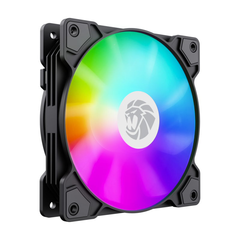 Gamemax FN12A-S5 — Case Fan, Black