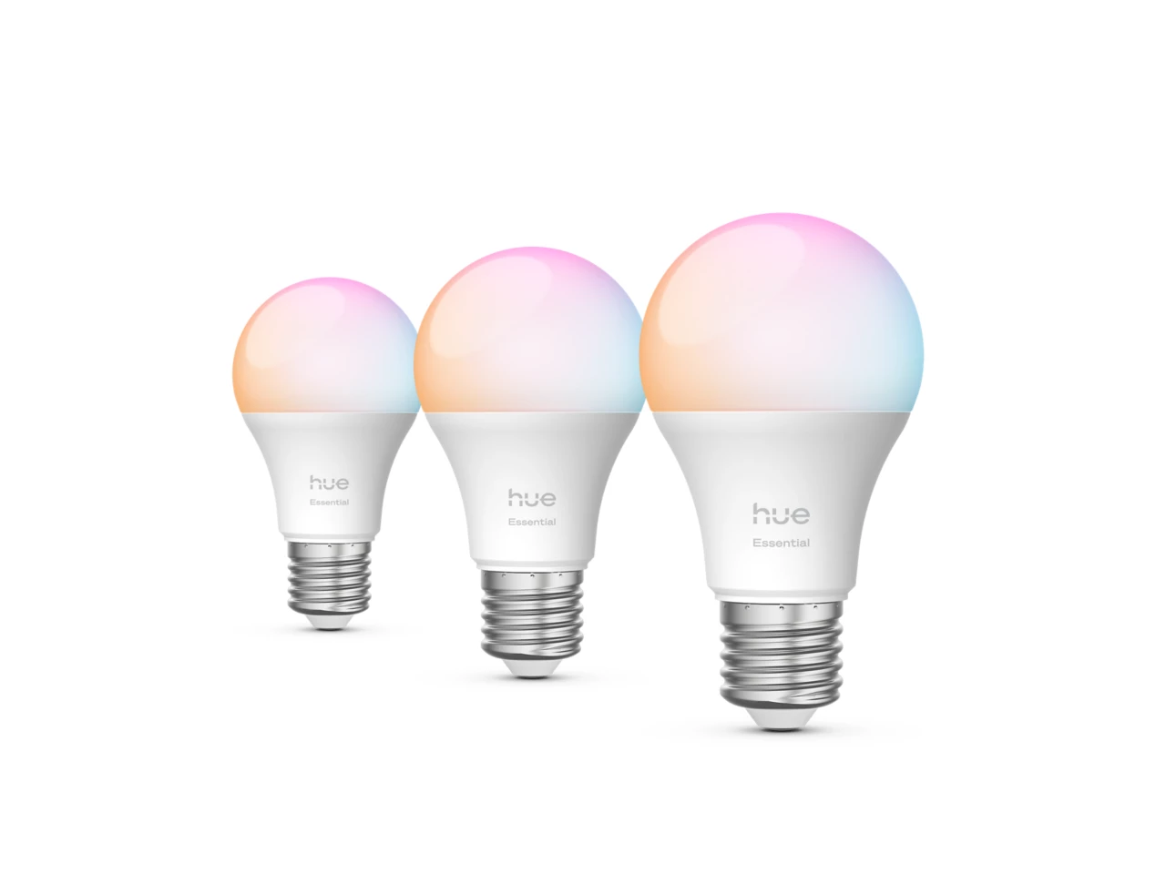 Philips Hue E WCA 806 A60 3P EU, E27, 8 W, Bluetooth and Zigbee