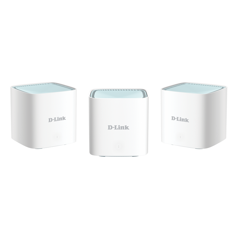 D-Link M15-3 (3-pack) — EAGLE PRO AI AX1500 Mesh System, 802.11ax, 1200+300  Mbit/s, 10/100/1000 Mbit/s
