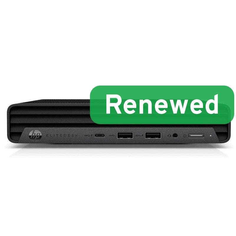 HP Renewed Grade A — EliteDesk 800 G6, Intel Core i5, i5-10500T, 8 GB