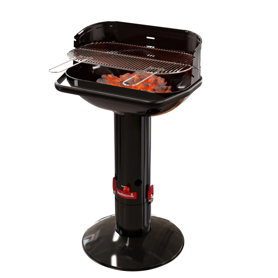 Barbecook BC-CHA-1009 — Charcoal Barbecue Loewy 55, 59.8 x 35.4 x 101 cm, Black