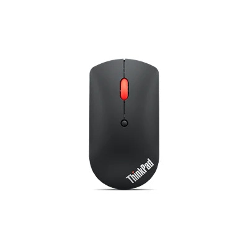 Lenovo ThinkPad Bluetooth Silent Mouse w/o battery, Wireless, Bluetooth 5.0, Black