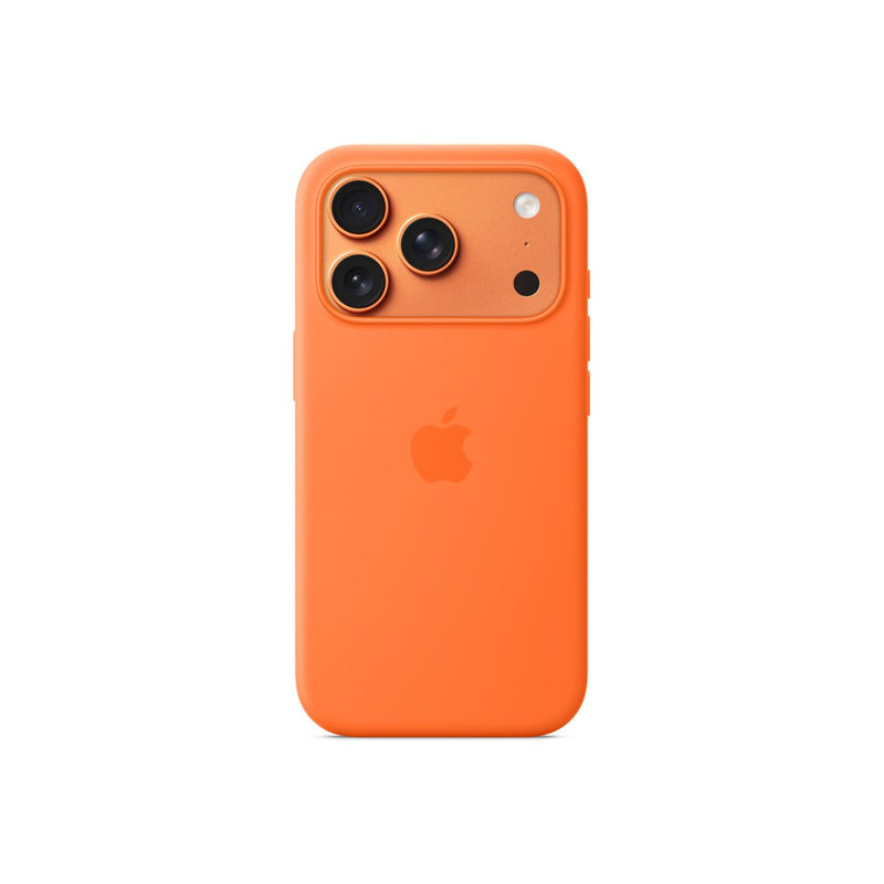 Apple Case with MagSafe, iPhone 17 Pro, Silicone, Orange
