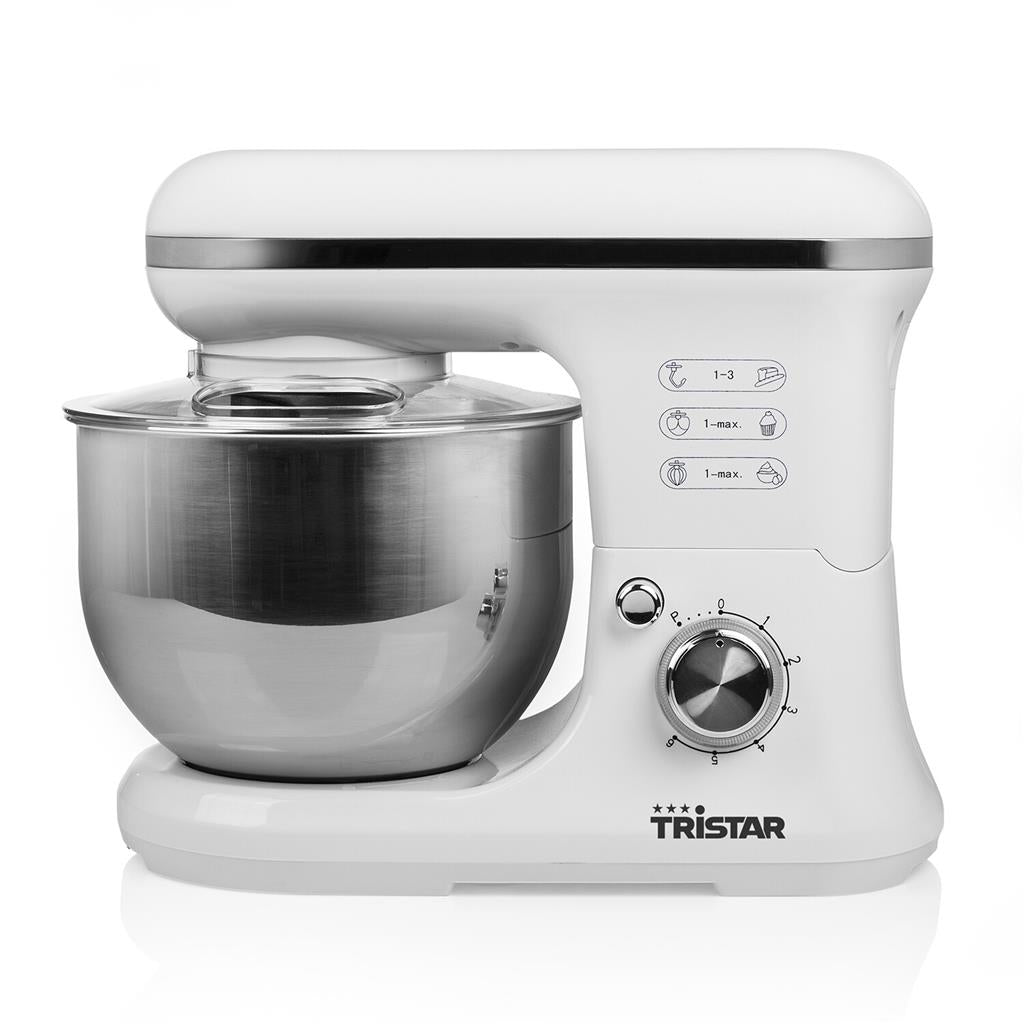 Tristar MX-4817 — Kitchen Machine, 1200 W, Number of speeds 6, Bowl capacity 5 L