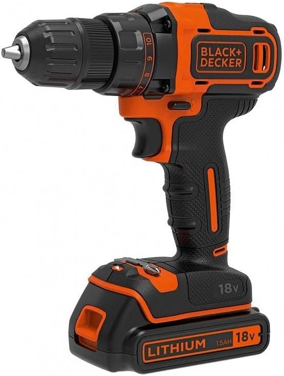 BLACK & DECKER BDCDD186KB-QW — 18V , 2x1.5 Ah Cordless drill driver