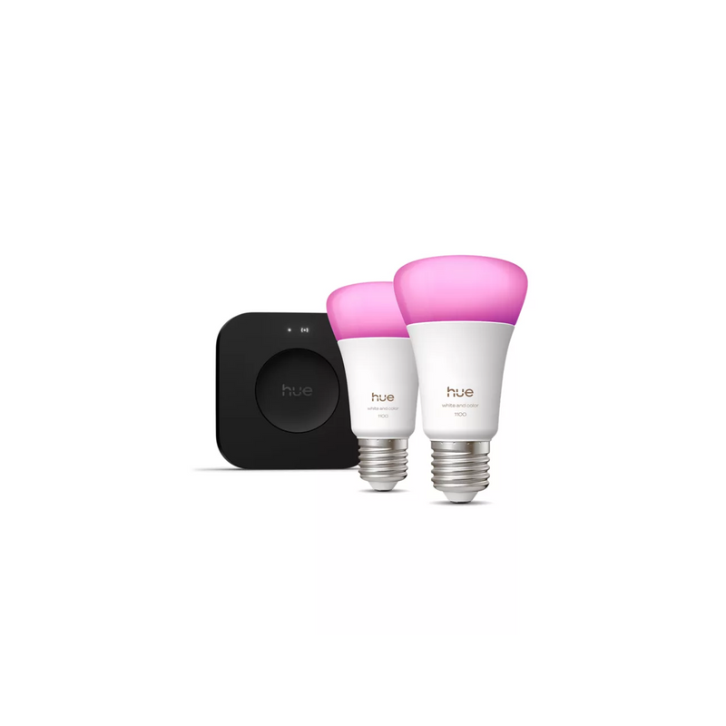Philips Hue WCA A60 2KIT Pro EU, E27, White and colored light, Bluetooth and Zigbee