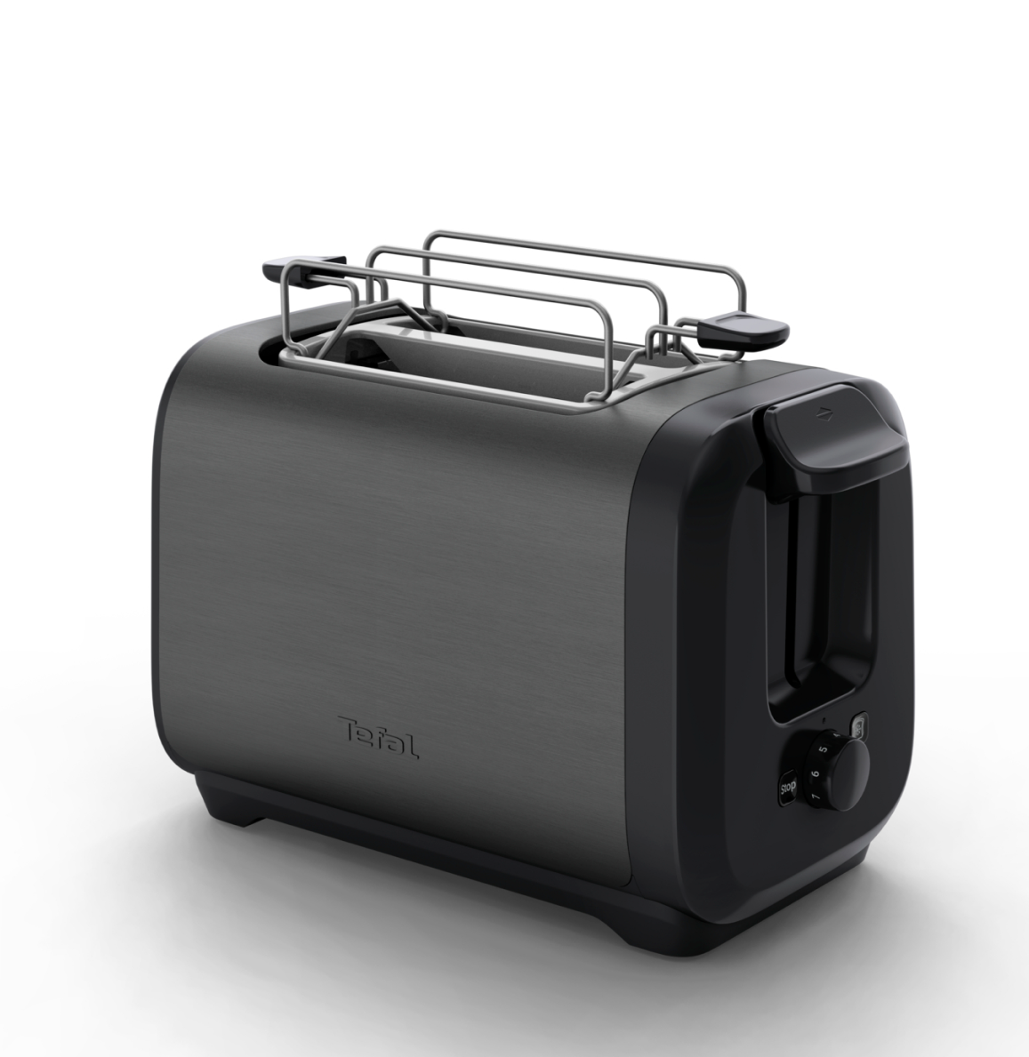 TEFAL Subito TT5S18E0, Number of slots 2, Power 1200 W, Black