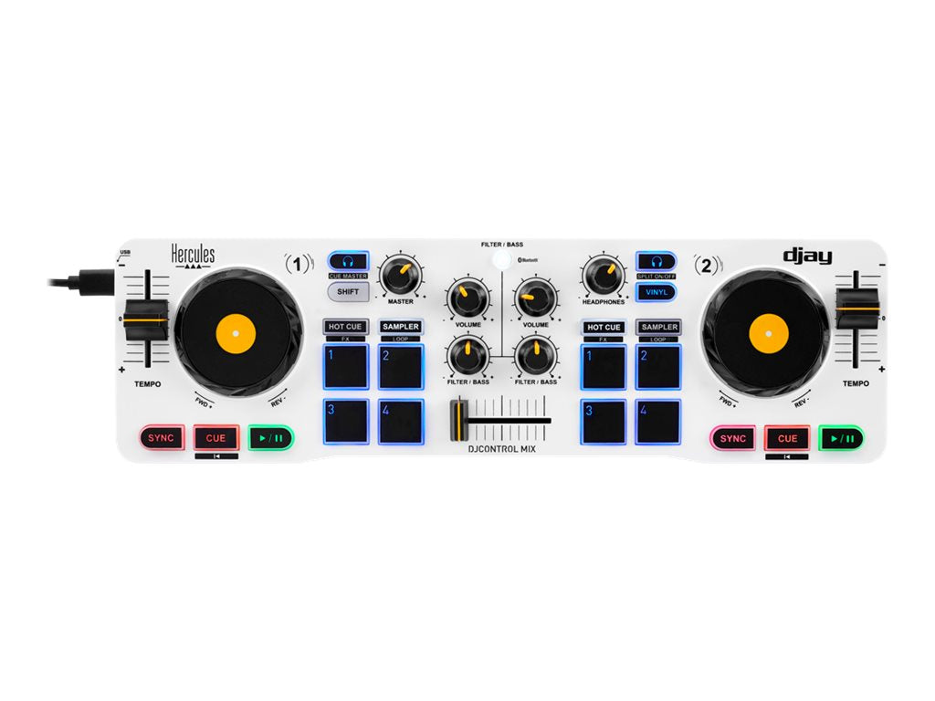 Hercules DJControl Mix, Speakers, USB connectivity, Bluetooth