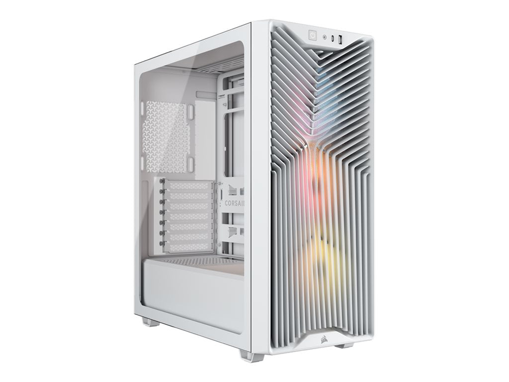 Corsair 3200D RS ARGB — PC Case, White, Mid-Tower