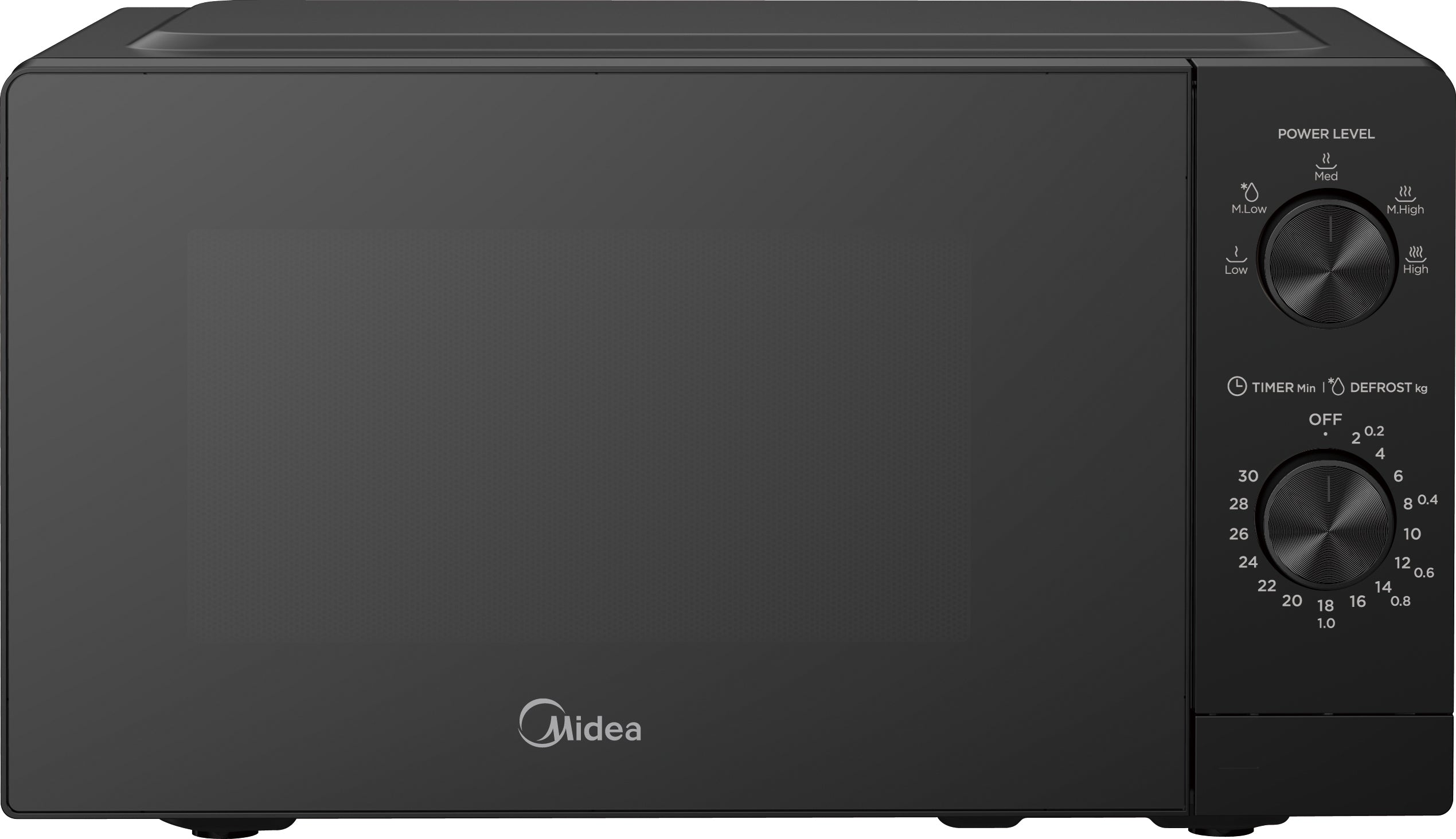 Midea MMO-MMP01MZ(BK) — Microwave oven, Free standing, 700 W, 20 L