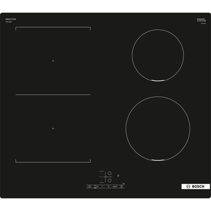 Bosch PVS611BB6E Series 4, Induction, Number of burners/cooking zones 4, Touch