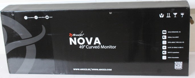 Arozzi Nova, 49 ", 32:9, 165 Hz
