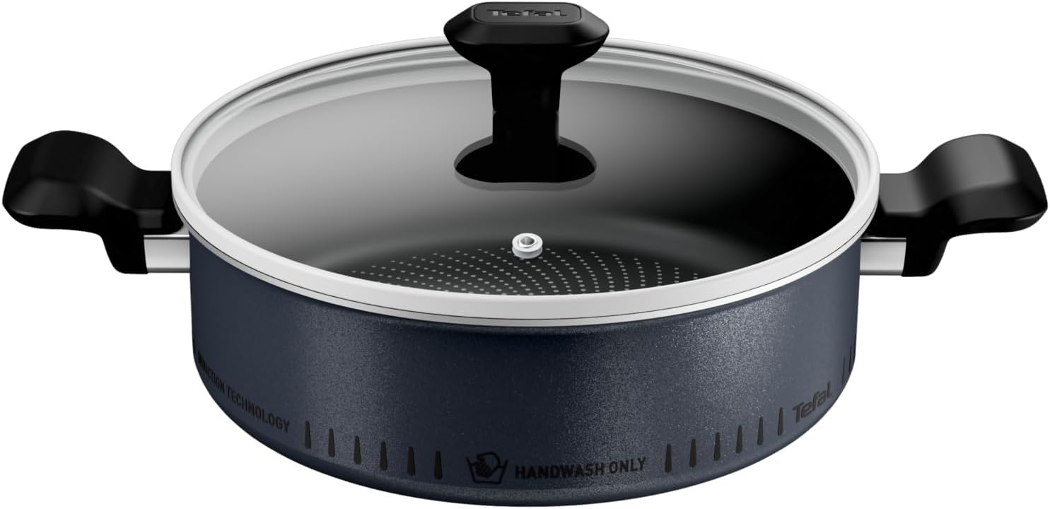 TEFAL Pot H0567042, Aluminum, Lid included