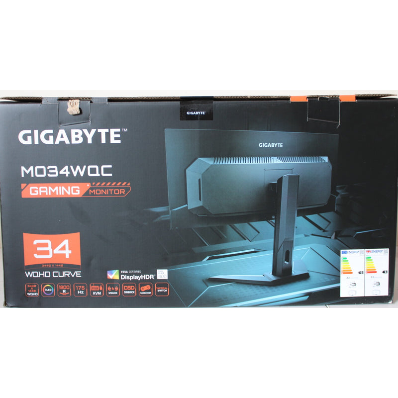 Gigabyte MO34WQC EK1, SALE OUT. SALE OUT. MO34WQC EK1, 34 ", OLED