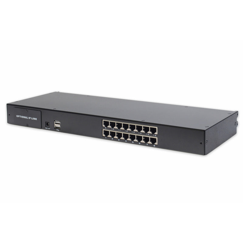 Digitus DS-72217 — Modular Cat.5 KVM Switch, 16-port