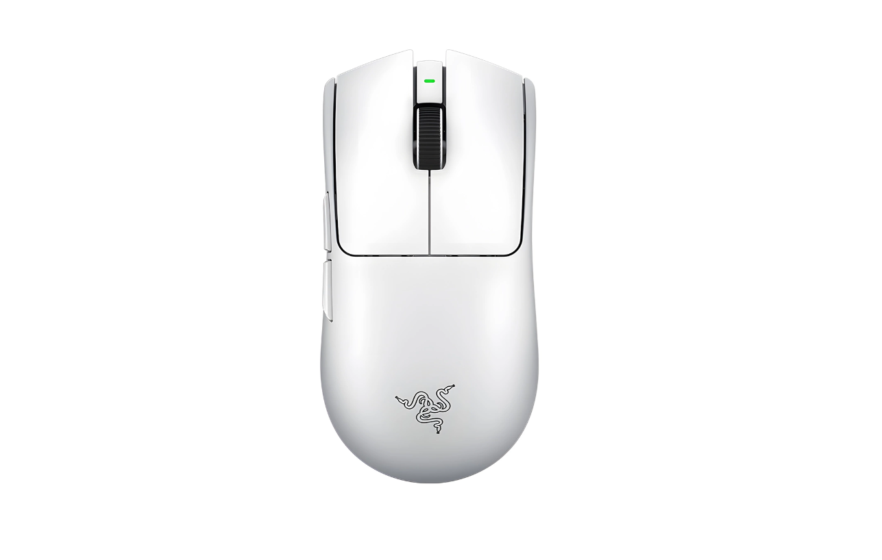 Razer Viper V4 Pro Esports — Gaming Mouse, Wireless, Razer HyperSpeed Wireless Gen-2, Wired, White