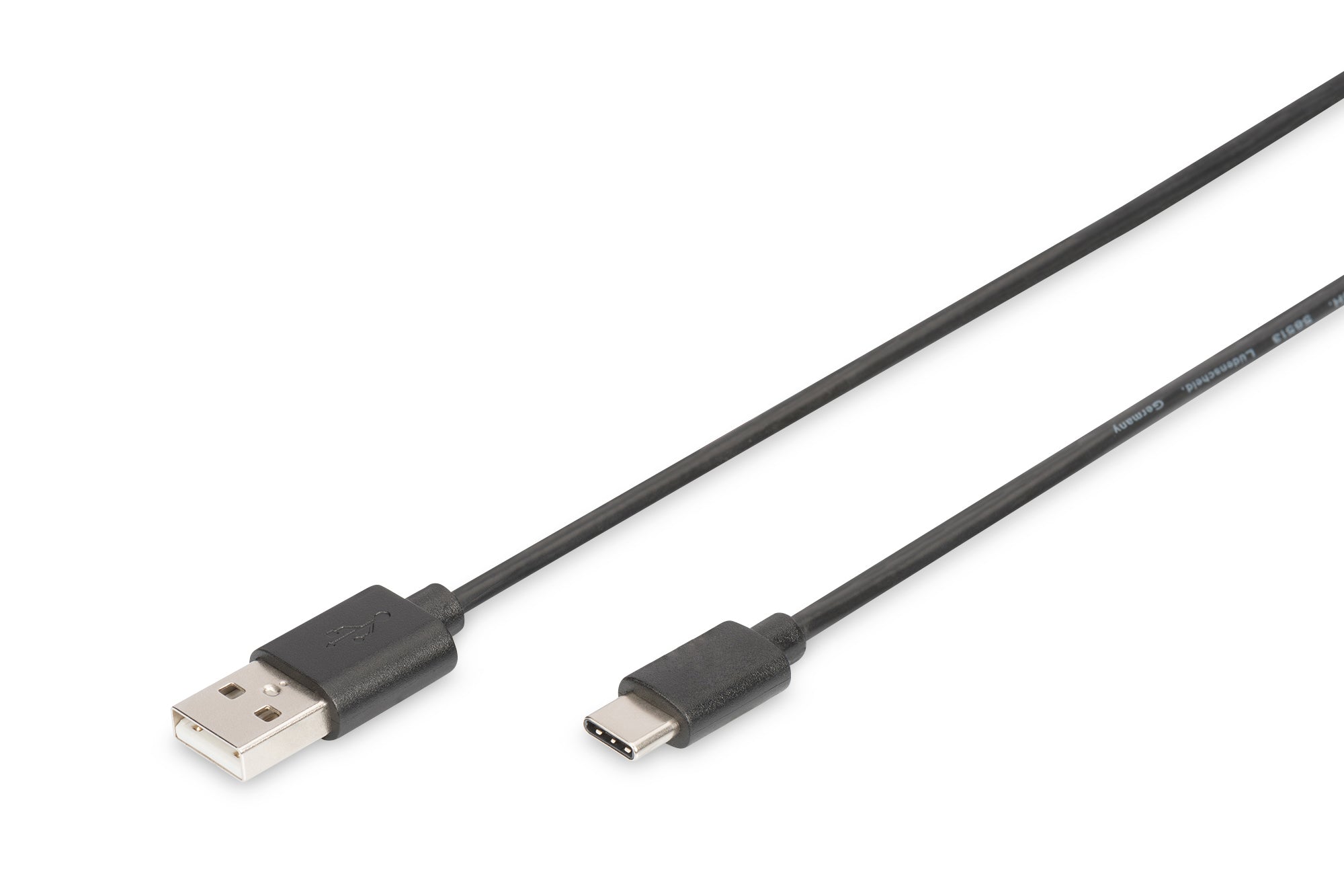 Digitus AK-300154-010-S — USB Type-C connection cable, type USB-A - USB-C