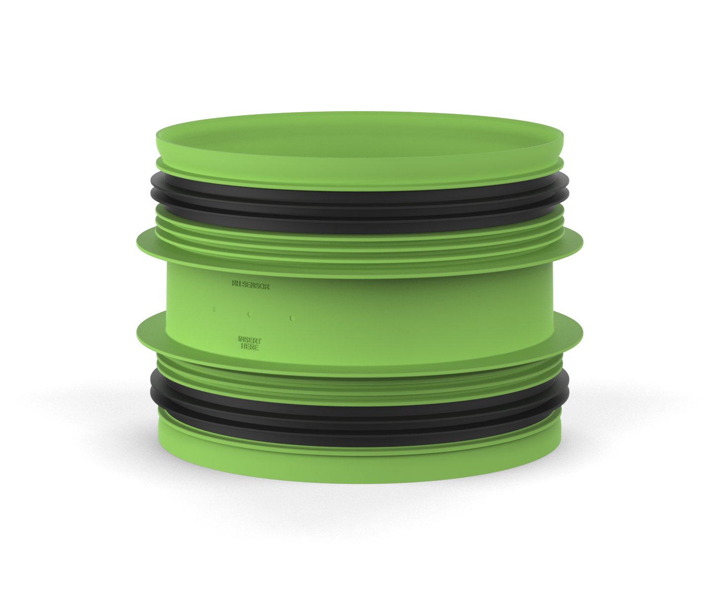 DUCO Connection Piece with Joint D160/D160 (M/M)