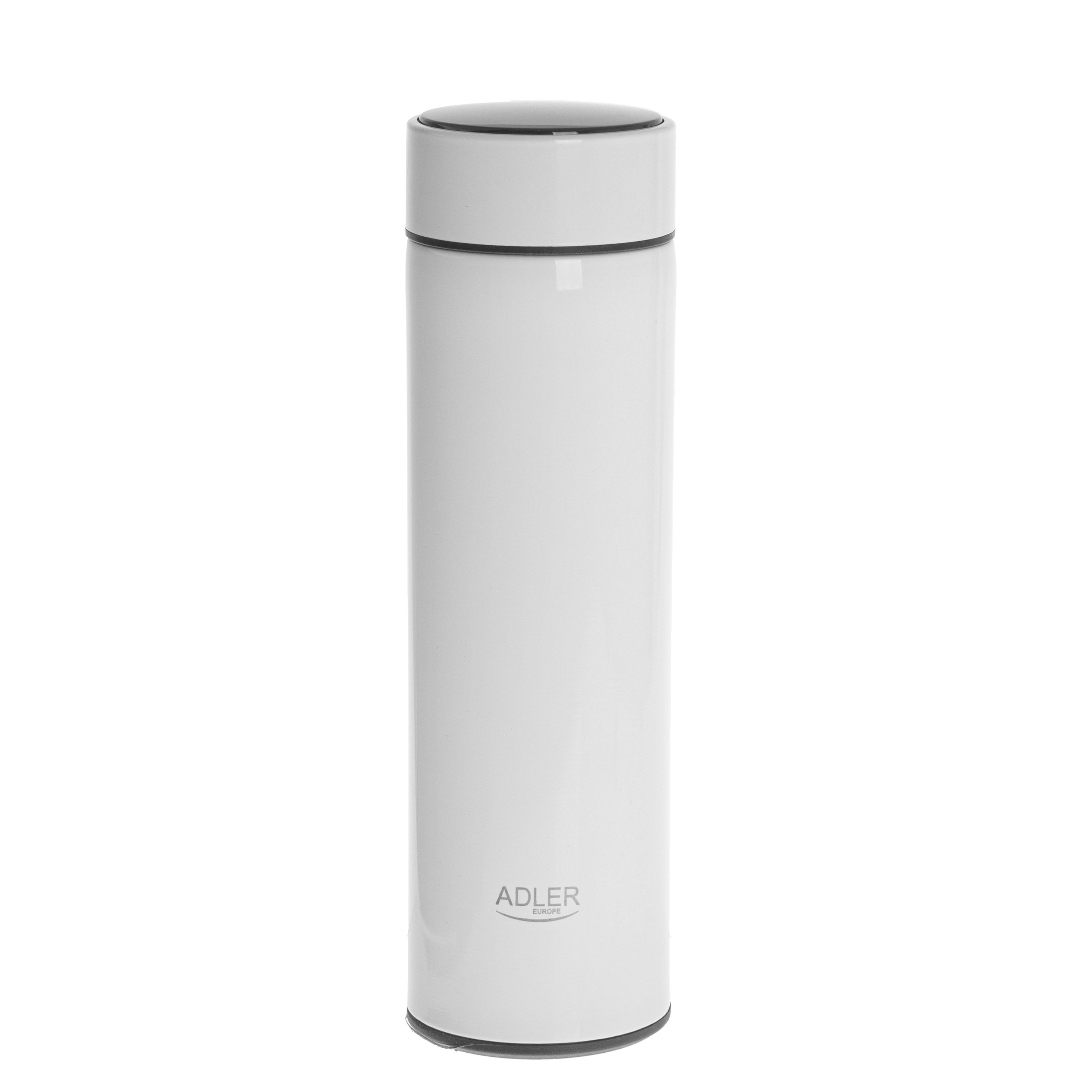 Adler AD 4506w — Thermal Flask, Material Stainless steel/Silicone, White