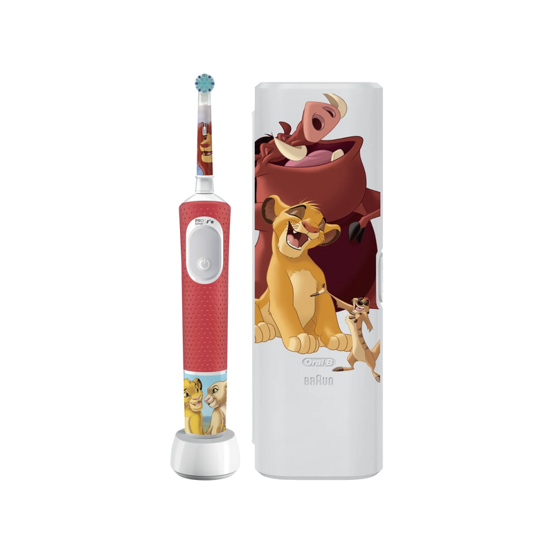 Oral-B Vitality PRO Kids 3+ Lion King — Electric Toothbrush, Rechargeable, For children, Number of brush heads included 1