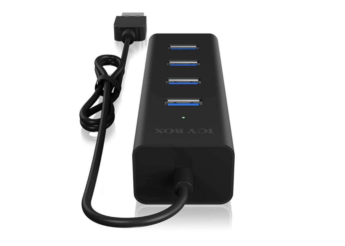 Raidsonic IB-HUB1409-U3 — 4 port USB 3.0 hub