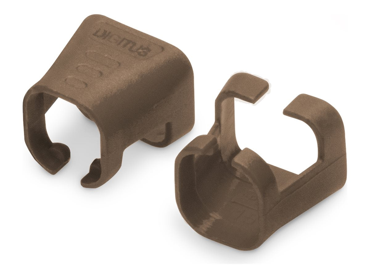 Digitus A-CC-BR — Color clips for Patch cable, Brown