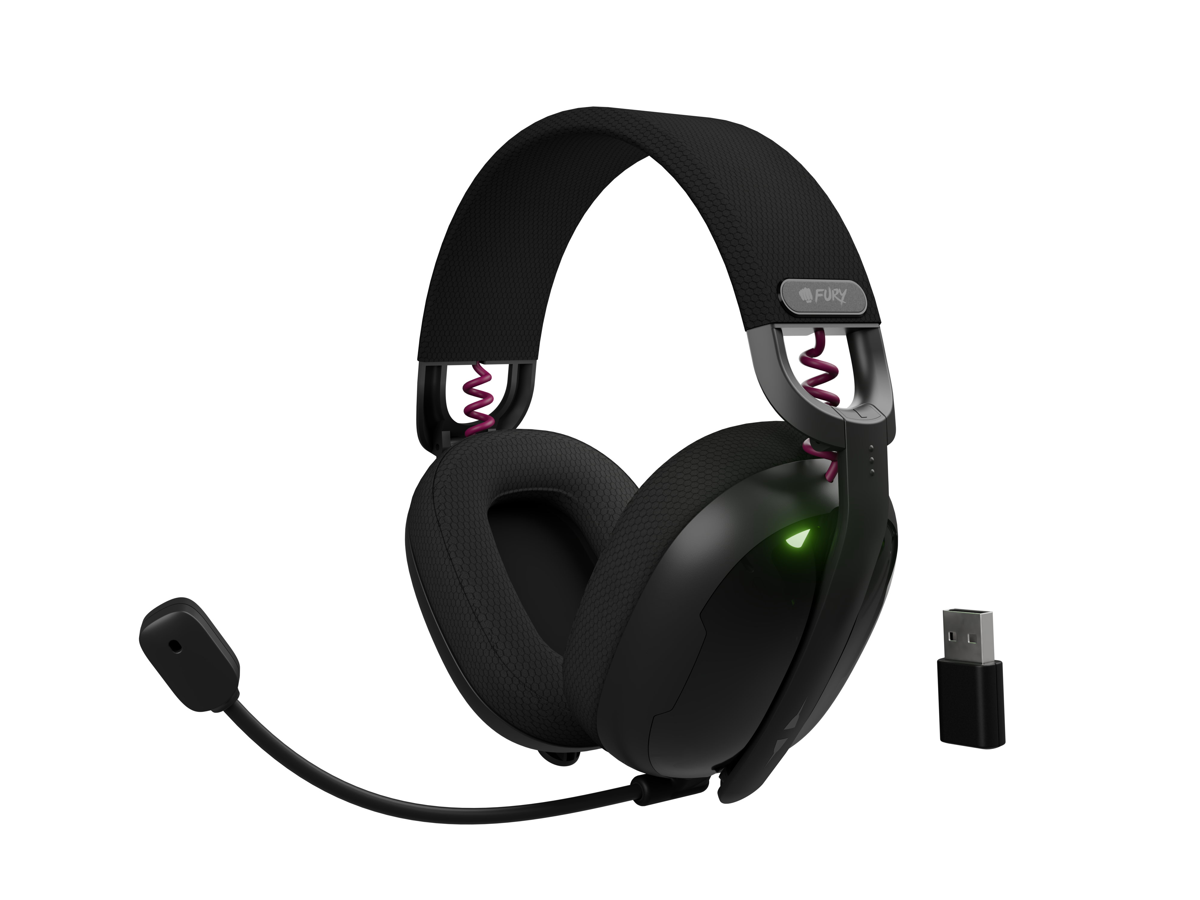 Fury Fukiya F6 — Gaming Headset, Bluetooth, Over-Ear, Microphone