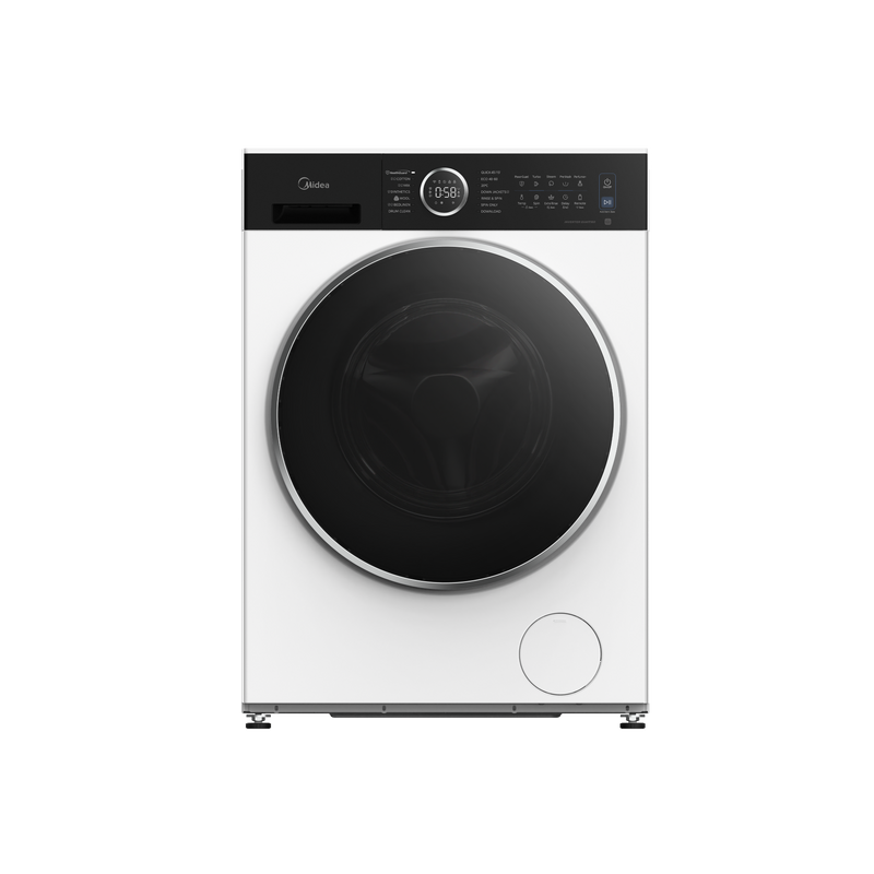 Midea MF205W80BA30/W-BK — Washing Machine, Energy efficiency class A, Front loading, Washing capacity 8 kg