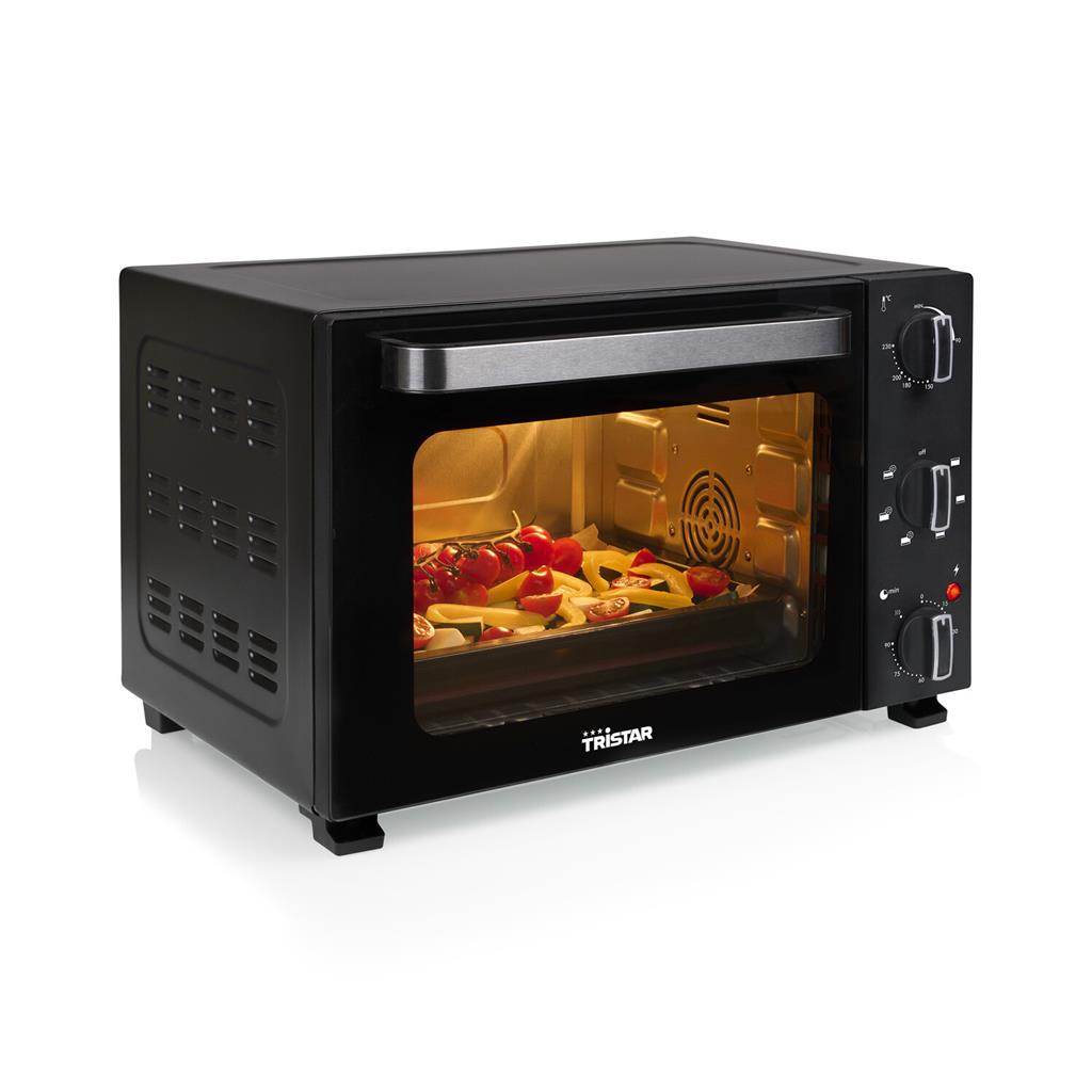 Tristar OV-3627 — Convection oven, 27 L, 1500 W, Black