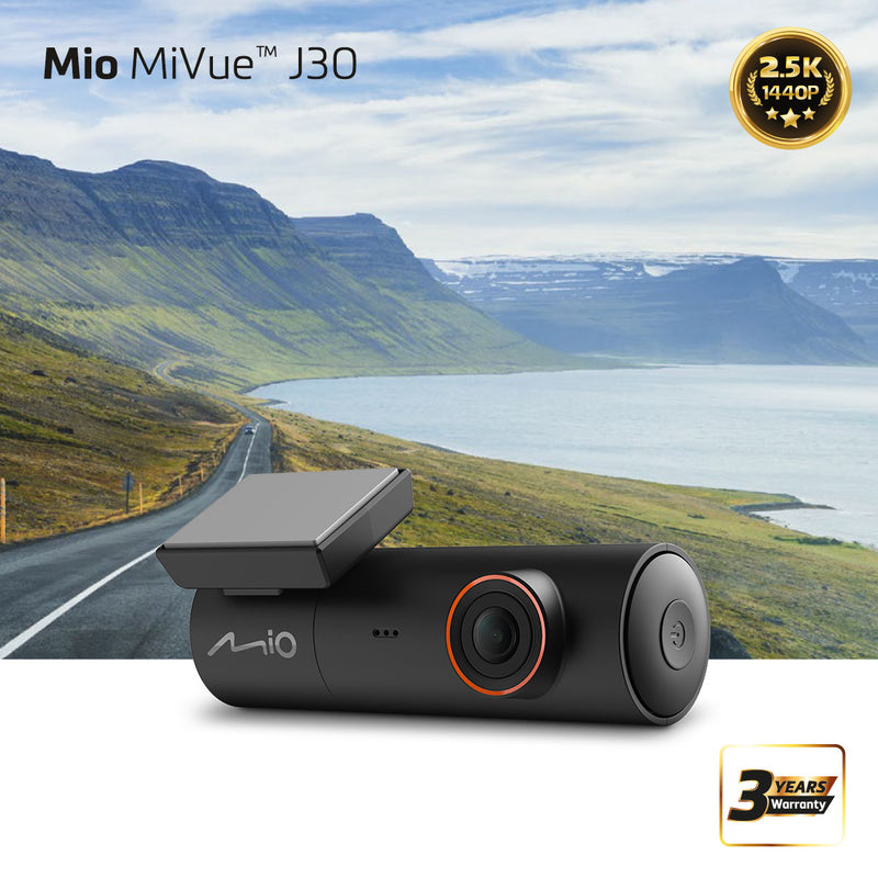 MIO MiVue J30 Dash Cam, Wi-Fi