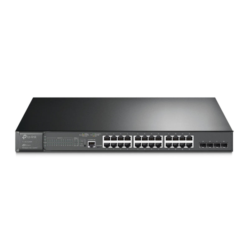 TP-LINK TL-SG3428MP — L2 Managed Switch, Managed L2+, Rackmountable, SFP ports quantity 4