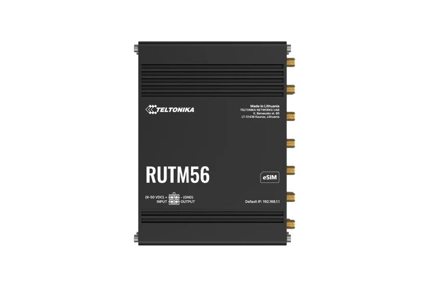 Teltonika RUTM56 — Dual Modem Router, 802.11ac, 10/100/1000 Mbit/s, Ethernet LAN (RJ-45) ports 4