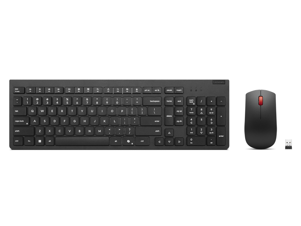 Lenovo Essential Wireless Combo Keyboard & Mouse Gen2, Keyboard and Mouse Set, Mouse included, Estonian