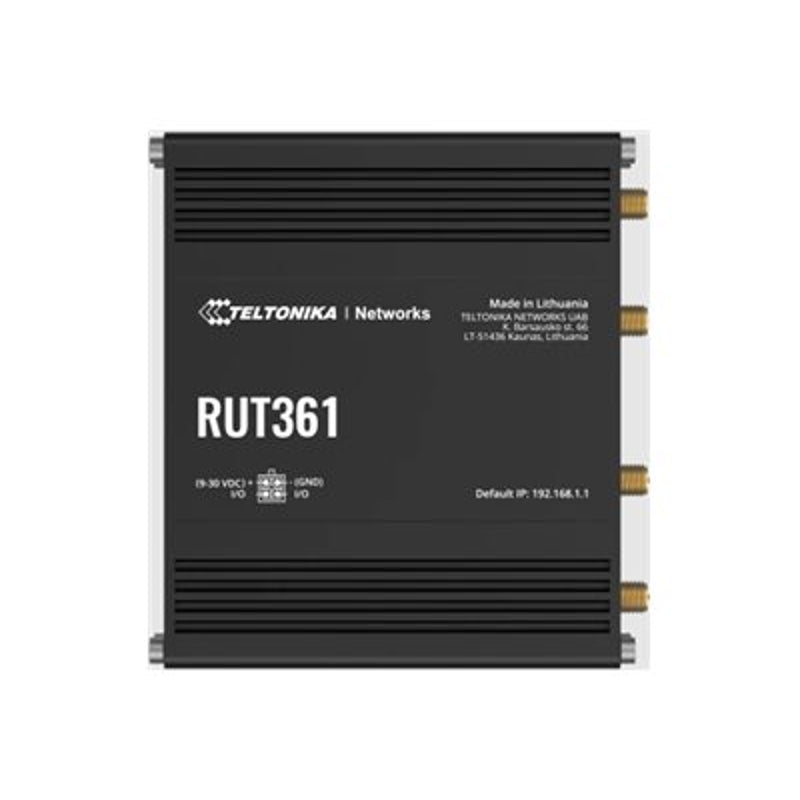 Teltonika RUT361 — LTE CAT 6 Router, 802.11n, 10/100 Mbit/s, Ethernet LAN (RJ-45) ports 2