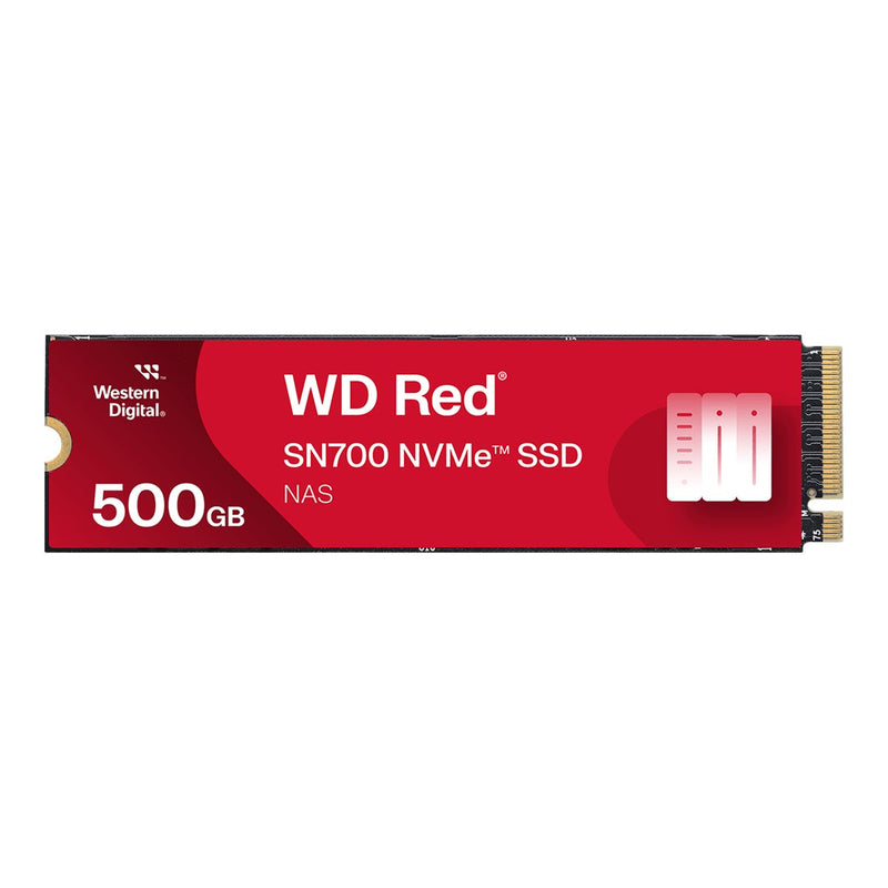 QNAP SSD 79700-G50001WD03-RS Red SN700 500GB NVMe PCIe Gen3x4 Bulk