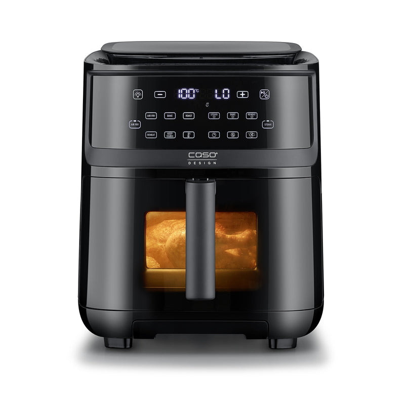 Caso Steam and AirFry 700 — Air Fryer with Steam Function, Power 1700 W, Capacity 7 L, Black