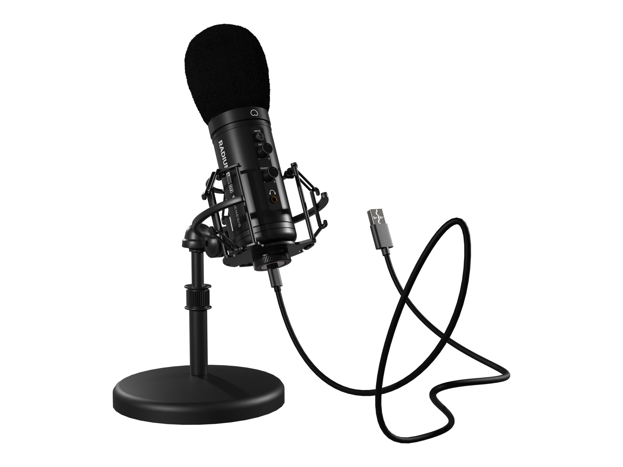 GENESIS Radium 600 G2 Studio Microphone with stand/USB