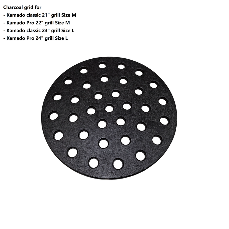 TunaBone Charcoal Grid for Kamado 21/22/23/24"