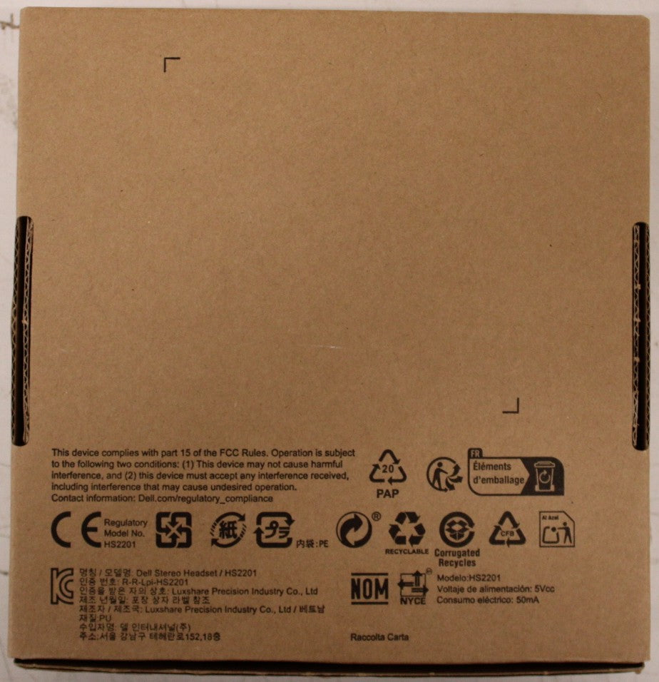 Dell WH1022 — Stereo Headset, SALE OUT. Dell Stereo Headset, 3.5 mm, USB Type-A