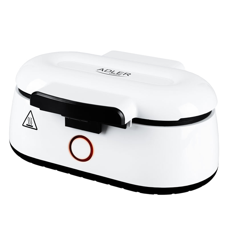Adler AD 3062 — Waffle Bowl Maker, 1000 W, Number of pastry 2, White