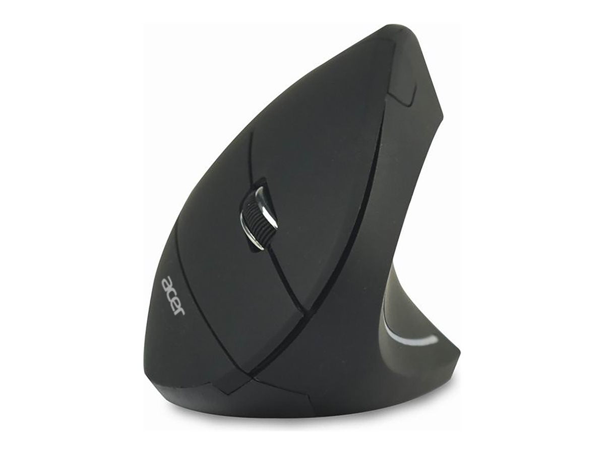 Acer Vertical Ergonomic Mouse, Retail pack, Wireless, 2.4 GHz, Black