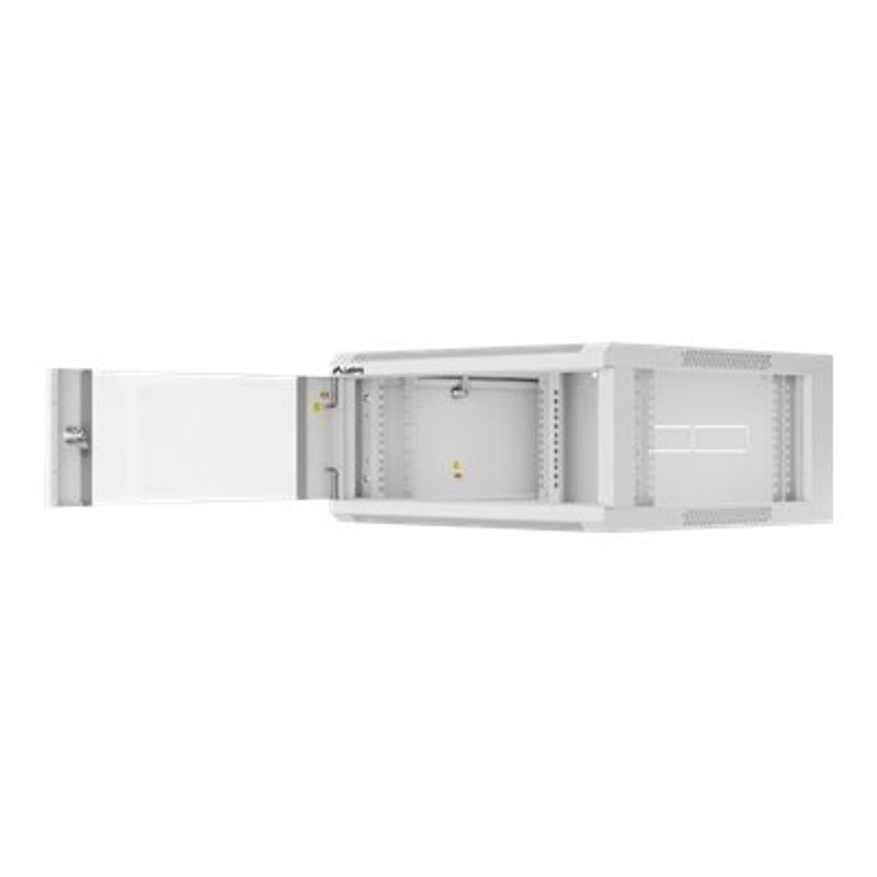 Lanberg WFFA-5604-10S — Rack cabinet 19" wall-mounted 4U 600 fast assembly (flat pack), Grey