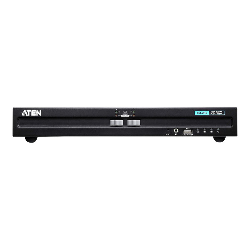 Aten CS1182DP — 2-Port USB DisplayPort Secure KVM Switch (PSS PP v3.0 Compliant)